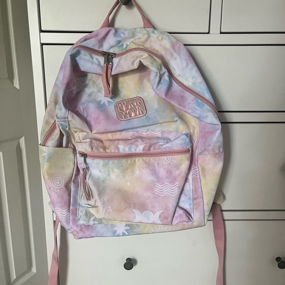 Pura Vida Pastel Tie-Dye Backpack
